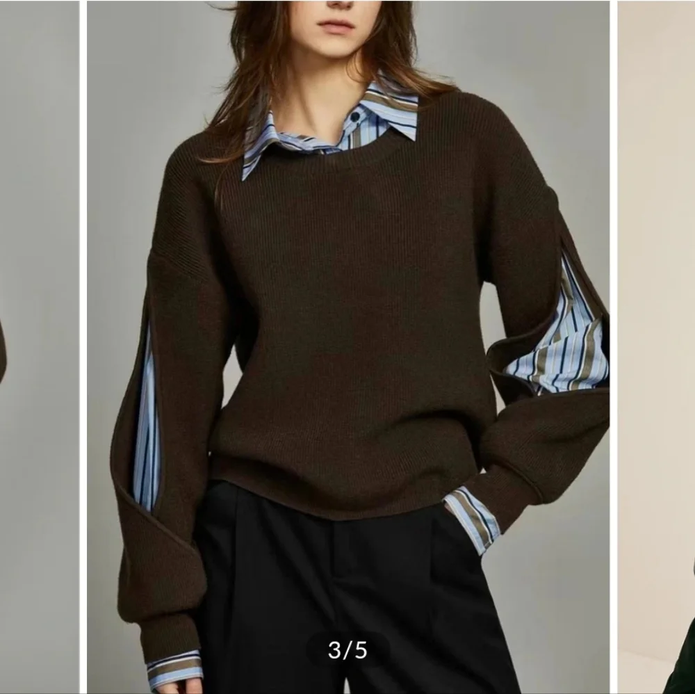 Commense Brown Sweater for Women - Picture 2 of 2